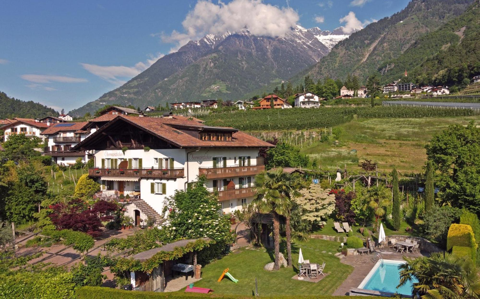 Obermaratscher Apartments Residence Лагундо Екстер'єр фото